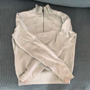 Blueish, turquoise, light sweater, love fire XS